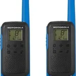 Motorola Talkabout T62 Ασύρματος Πομποδέκτης PMR 0.5W με Μονόχρωμη Οθόνη Σετ 2τμχ Σε Μπλε Χρώμα