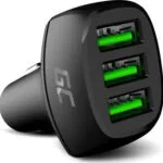 Green Cell Φορτιστής Αυτοκινήτου PowerRide CADGC01 18W με Θύρες: 3xUSB CADGC01