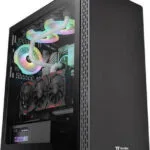 Thermaltake S300 Gaming Midi Tower Κουτί Υπολογιστή με Πλαϊνό Παράθυρο Μαύρο
