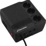 Powerwalker AVR 600 Compact Σταθεροποιητής Τάσης 600VA με 3 Πρίζες Ρεύματος