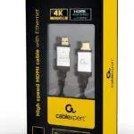 Cablexpert HDMI 1.4 Cable HDMI male - HDMI male 5m Μαύρο CCB-HDMIL-5M
