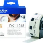 Brother DK-11218 1000 Αυτοκόλλητες Ετικέτες σε Ρολό για Εκτυπωτή Ετικετών 24x24mm