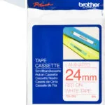 Brother TZE-252 Ταινία Ετικετογράφου 8m x 24mm σε Λευκό Χρώμα TZE-252