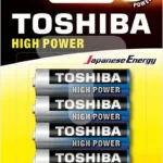Toshiba High Power Αλκαλικές Μπαταρίες AA 1.5V 4τμχ 903185