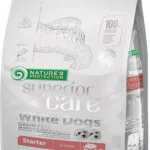 Nature's Protection Superior Care White Dogs 1.5kg Ξηρά Τροφή χωρίς Σιτηρά & Γλουτένη για Κουτάβια με Σολομό