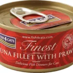 Fish4Cats Finest Υγρή Τροφή για Ενήλικες Γάτες σε Κονσέρβα με Γαρίδες και Τόνο χωρίς Γλουτένη 70gr CTW589