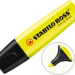 Stabilo Boss Original Μαρκαδόρος Υπογράμμισης Yellow 5mm 70/24