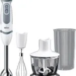 Braun MQ5235 Ραβδομπλέντερ με Ανοξείδωτη Ράβδο 1000W Λευκό