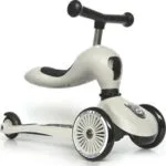 Scoot & Ride Παιδικό Πατίνι Highwaykick 1 Τρίτροχο με Κάθισμα για 1-5 Ετών Γκρι 96268