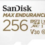 Sandisk Max Endurance microSDXC 256GB Class 10 U3 V30 UHS-I