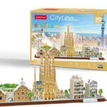 Puzzle Barcelona City Line 3D 186 Κομμάτια MC256h