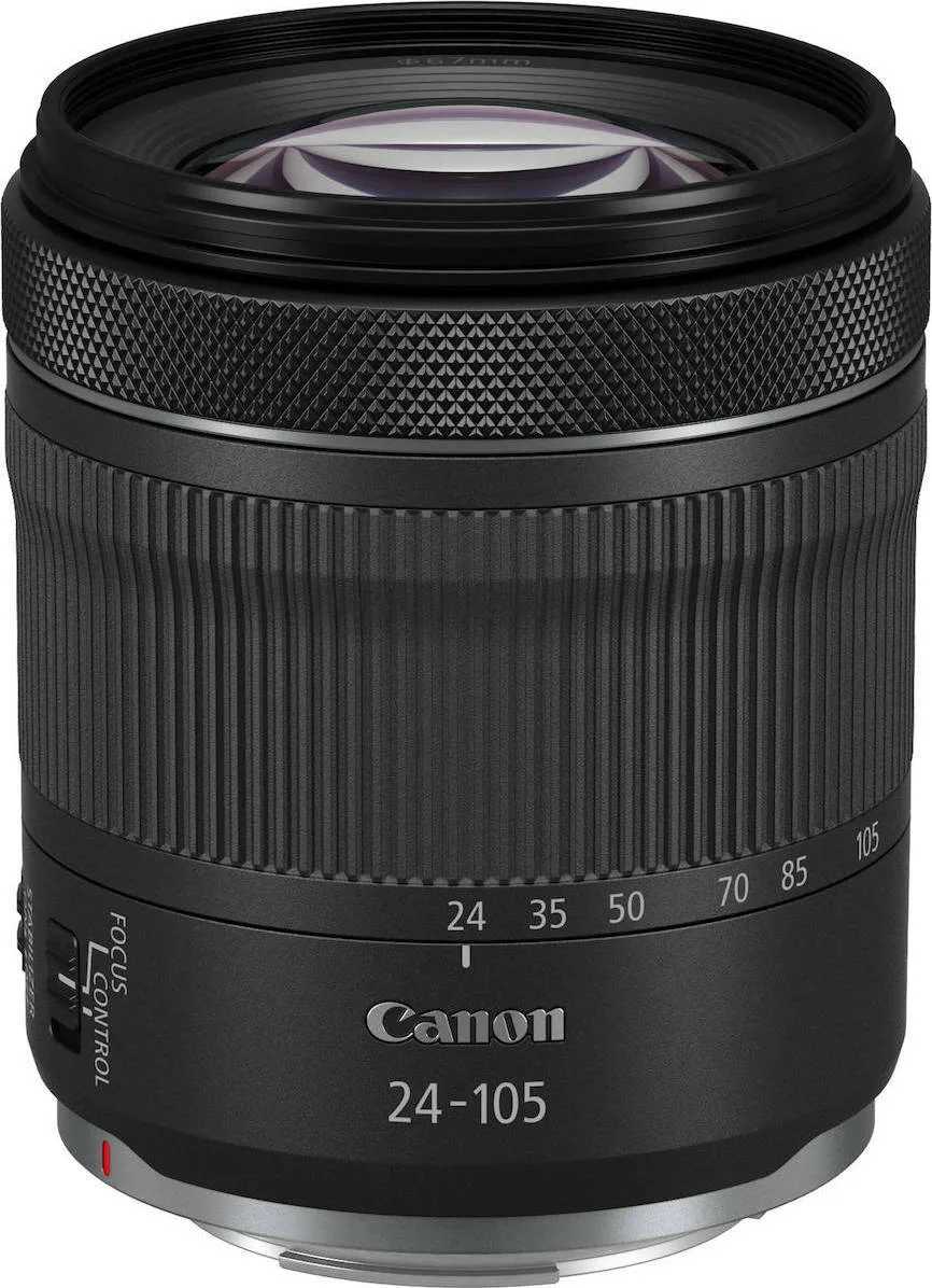 Canon Full Frame Φωτογραφικός Φακός 24-105mm f/4-7.1 IS STM Wide Angle Zoom για Canon RF Mount Μαύρος - Image 1
