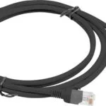 Lanberg U/UTP Cat.6 Καλώδιο Δικτύου Ethernet 2m Μαύρο 1τμχ PCU6-10CC-0200-BK