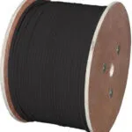 A-LAN U/UTP Cat.5e Καλώδιο Δικτύου Ethernet χωρίς ακροδέκτες 305m Μαύρο 1τμχ KIF5OUTZ305