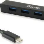 Equip USB 3.0 Hub 4 Θυρών με σύνδεση USB-C (128954)