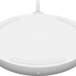 Belkin Ασύρματος Φορτιστής (Qi Pad) 10W Quick Charge 3.0 Λευκός (WIA001BTWH)