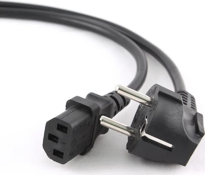 Cablexpert Schuko - IEC C13 Cable 1.8m Μαύρο PC-186-VDE - Image 1