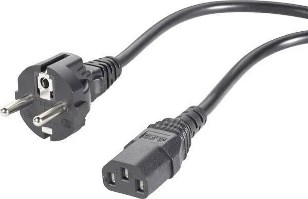 Belkin Euro - IEC C13 Cable 1.8m Μαύρο F3A225CP1.8M-P - Image 1
