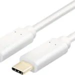 LogiLink USB 3.1 Cable USB-C male - USB-C Λευκό 1m CU0131