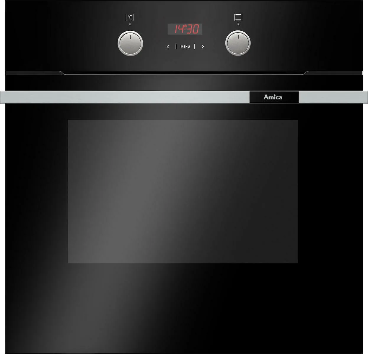 20200720162727_amica_eb7541b_fusion Amica EB7541B Fusion Φούρνος άνω Πάγκου 65lt Π59.5εκ. Μαύρος - Image 1
