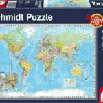 Puzzle The World Puzzle 2D 1500 Κομμάτια 58289