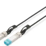 Digitus Καλώδιο Οπτικής Ίνας SFP+ 5m Μαύρο 1τμχ DN-81224