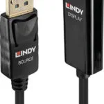 Digitus HDMI 2.0 Cable HDMI male - HDMI male 20m Μαύρο AK-330125-200-S