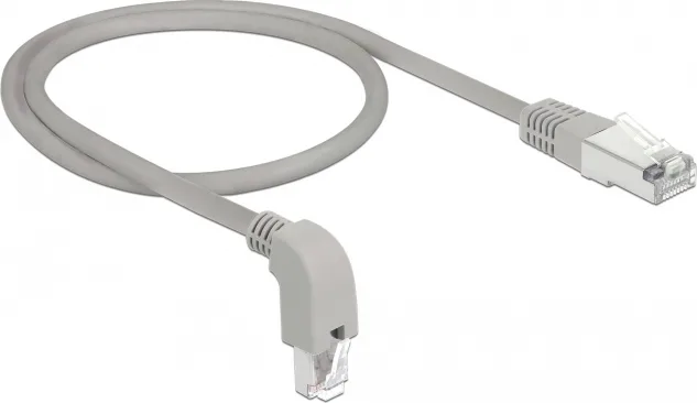 DeLock S/FTP Cat.6a Καλώδιο Δικτύου Ethernet 0.5m Γκρι 1τμχ (85873) - Image 1