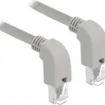 DeLock S/FTP Cat.6a Καλώδιο Δικτύου Ethernet 0.5m Γκρι (85876)