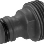 Gardena 00921-50 Ρακόρ Βρύσης με Αρσενικό Σπείρωμα 19mm Γκρι
