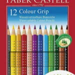 Faber-Castell Grip Ξυλομπογιές Σετ 12 χρώματα 124122