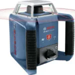 Bosch GRL 400 H Αυτορυθμιζόμενο Περιστροφικό Αλφάδι Laser Κόκκινης Δέσμης 1.5V με Εύρος Εργασίας 20m