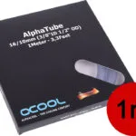 Alphacool Tubing HF 13/10 (3/8"ID) - Clear 1m Retailbox Διάφανο