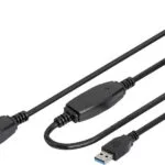 Digitus USB 3.0 Cable USB-A male - USB-A female Μαύρο 20m DA-73107
