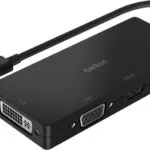 Belkin Μετατροπέας USB-C male σε DVI-I / DisplayPort / HDMI / VGA female 1τμχ AVC003btBK