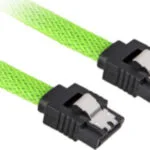 Sharkoon 7-Pin SATA III - 7-Pin SATA III Free Angle (180°) Cable 0.6m Πράσινο