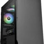 Thermaltake S100 Tempered Glass Micro Chassis Gaming Micro Tower Κουτί Υπολογιστή με Πλαϊνό Παράθυρο Snow Edition