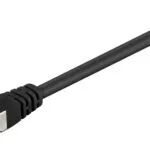 Goobay S/FTP Cat.6 Καλώδιο Δικτύου Ethernet 10m Μαύρο 1τμχ 68694