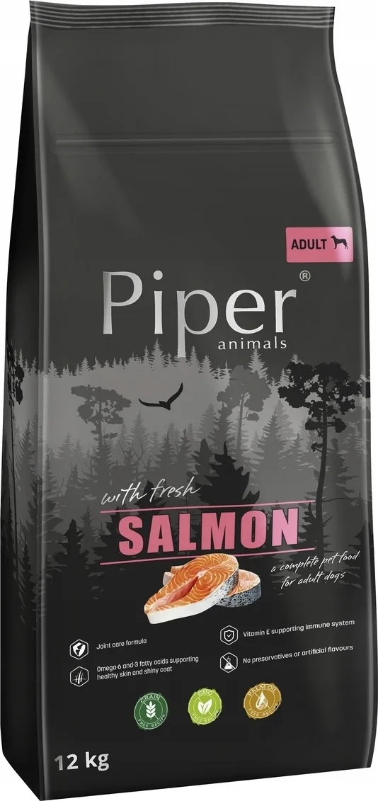 20200831154325_piper_adult_salmon_12kg Piper Adult Salmon 12kg Ξηρά Τροφή χωρίς Σιτηρά & Γλουτένη για Ενήλικους Σκύλους με Σολομό - Image 1