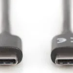 Digitus USB 2.0 Cable USB-C male - USB-C Μαύρο 3m (AK-300138-030-S)