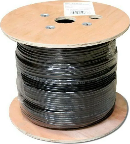 Digitus U/UTP Cat.5e Καλώδιο Δικτύου Ethernet χωρίς ακροδέκτες 305m Μαύρο 1τμχ DK-TP512 - Image 1