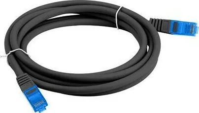 Lanberg S/FTP Cat.6a Καλώδιο Δικτύου Ethernet 2m Μαύρο (PCF6A-10CC-0200-BK) - Image 1