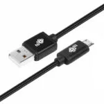 Tb Energy Braided USB 2.0 to micro USB Cable Μαύρο 1.5m (AKTBXKU2SBA150B)