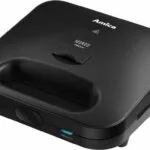 Amica SMK4011 Τοστιέρα με Αποσπώμενες Πλάκες για 2 Τοστ 750W Μαύρη
