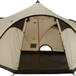 Grand Canyon Black Knob 10 Σκηνή Camping Μπεζ 4 Εποχών για 8 Άτομα 510x450x250εκ. 330014