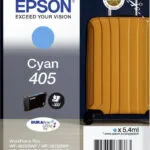 Epson 405 Γνήσιο Μελάνι Εκτυπωτή InkJet Κυανό (C13T05G24010)