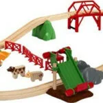 Brio Toys Animal Farm Σετ με Τρενάκι από Ξύλο για 3+ Ετών 33984