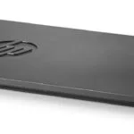 HP 2013 Ultraslim Dock Docking Station με Ethernet και σύνδεση 2 Οθονών Μαύρο