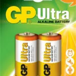GP Batteries Ultra Αλκαλικές Μπαταρίες C 1.5V 2τμχ