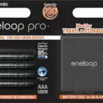 Panasonic Eneloop Pro with Battery Case Επαναφορτιζόμενες Μπαταρίες AAA Ni-MH 930mAh 1.2V 4τμχ